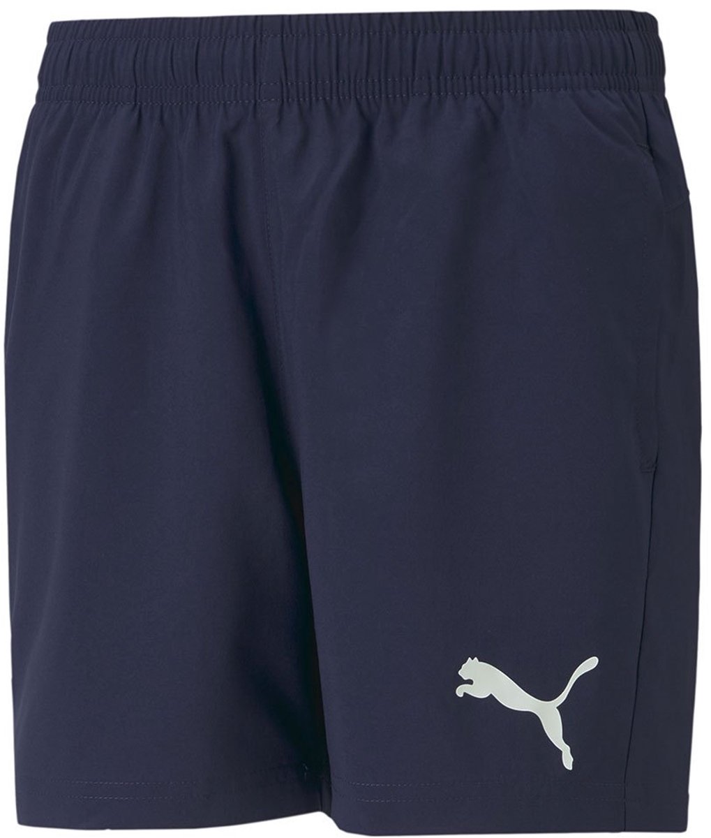 Puma Active Woven Korte Broek 7-8 Years Jongens Meisjes Peacoat