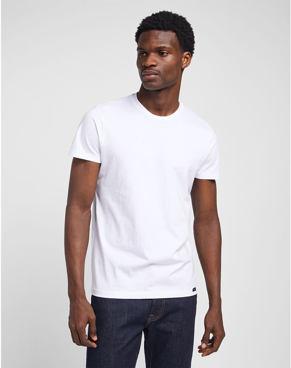 LEE TWIN PACK CREW SLIM HEREN Pieced Clr