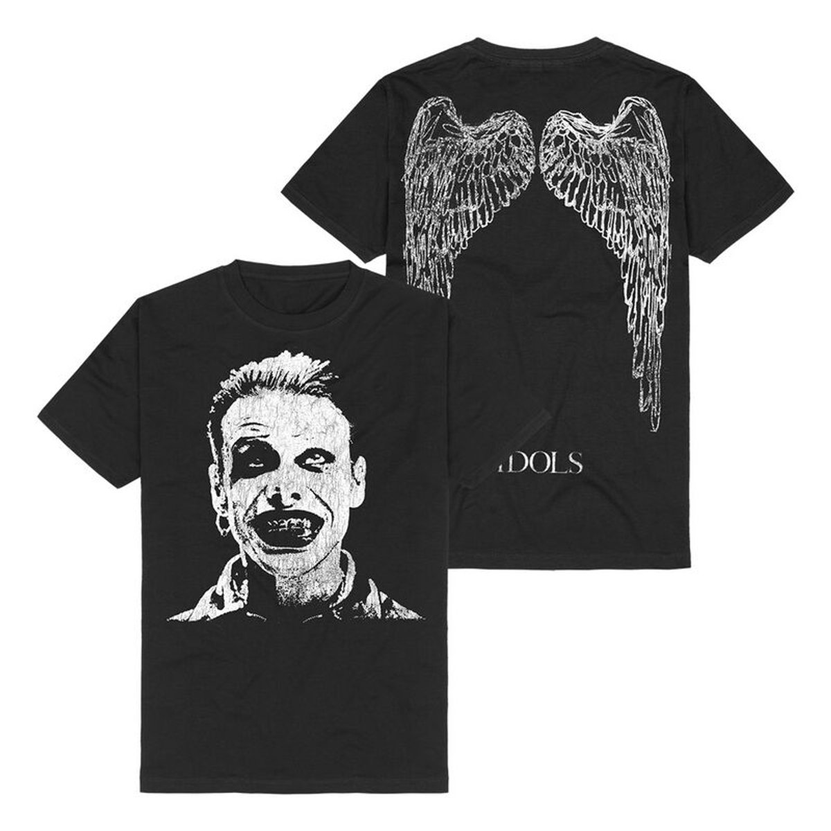Yungblud Idols Wings Heren T-shirt - zwart - S