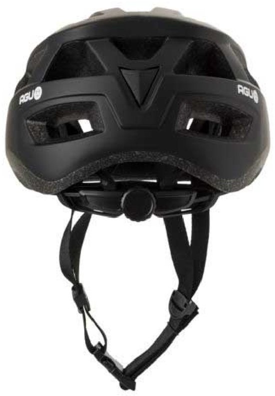 AGU Attivo - Fietshelm - In-mould - 59-61cm - Unisex - Zwart - 18 Ventilatieopeningen - Direct-Dial systeem van AGU — afbeelding 3