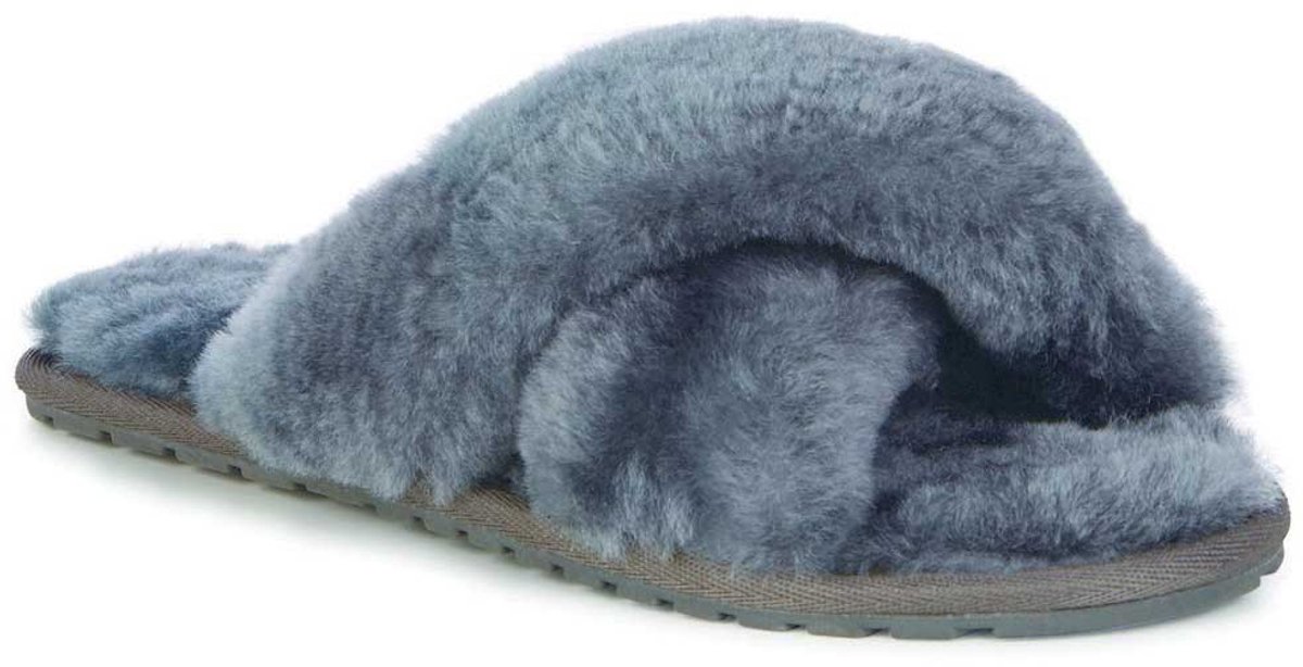 EMU Australia Vrouwen Stoffen   80007413 / Sloffen - Mayberry - Grijs - Maat 42