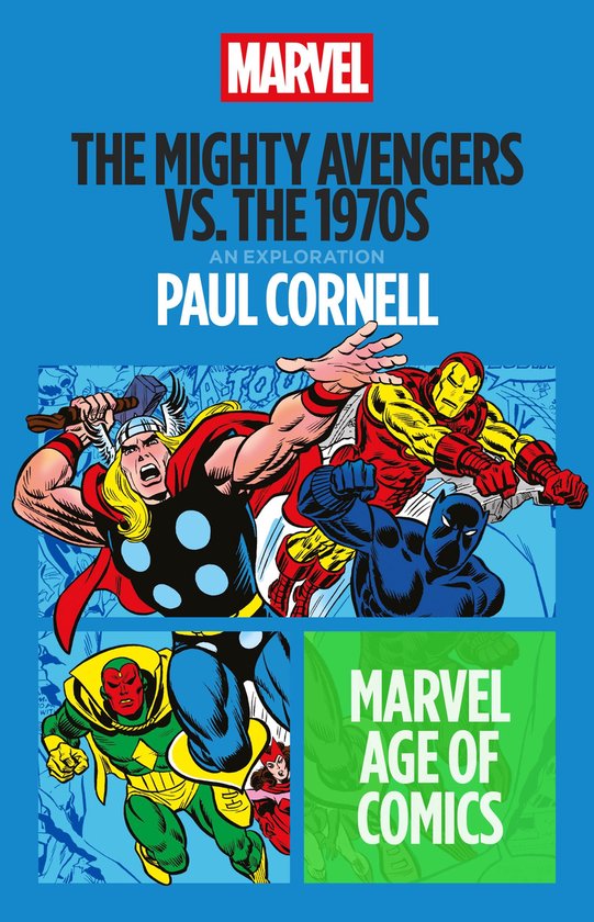 Marvel Age of Comics-The Mighty Avengers vs. the 1970s - cover