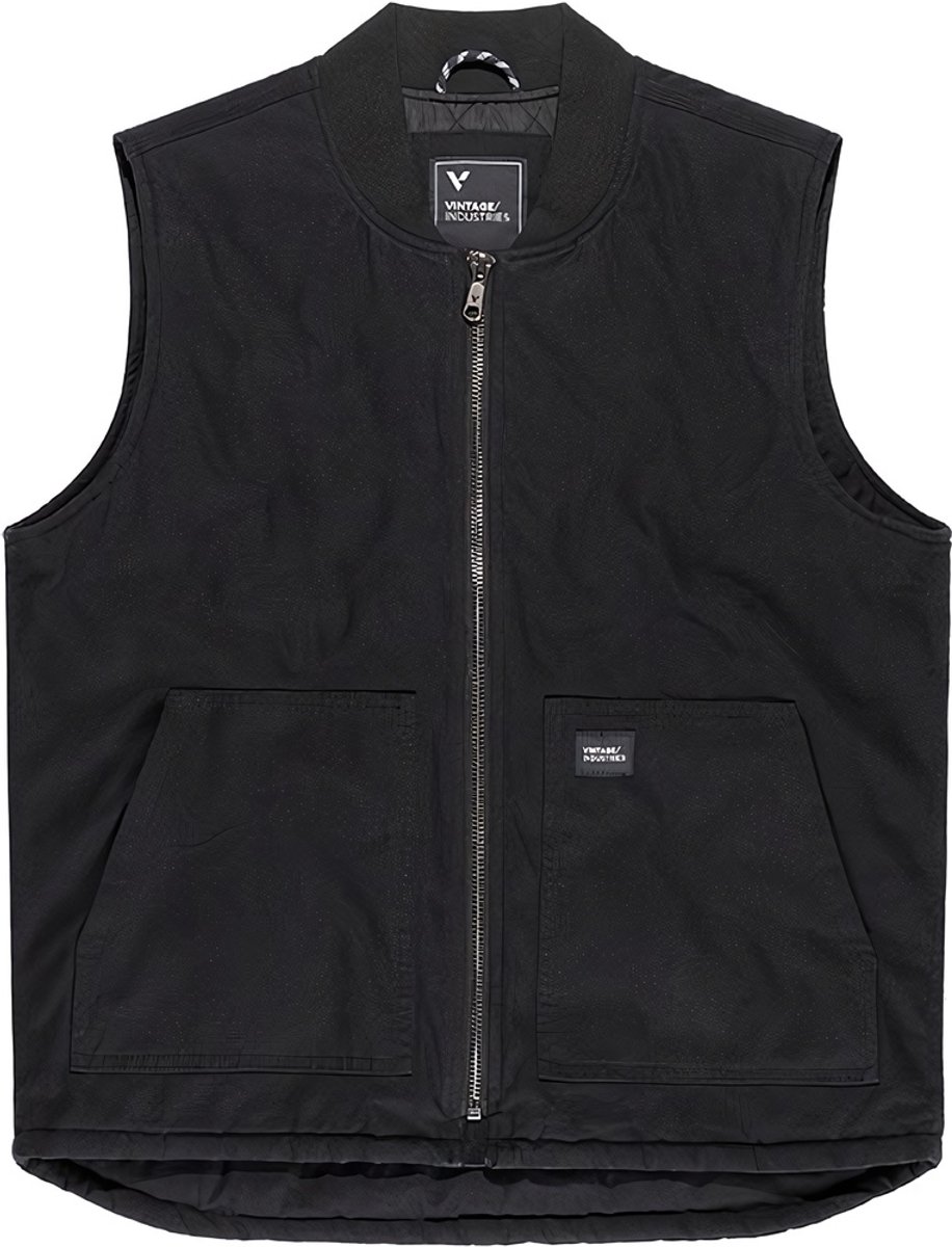 Vintage Industries Weste Hallet Bodywarmer 2086 Black-M