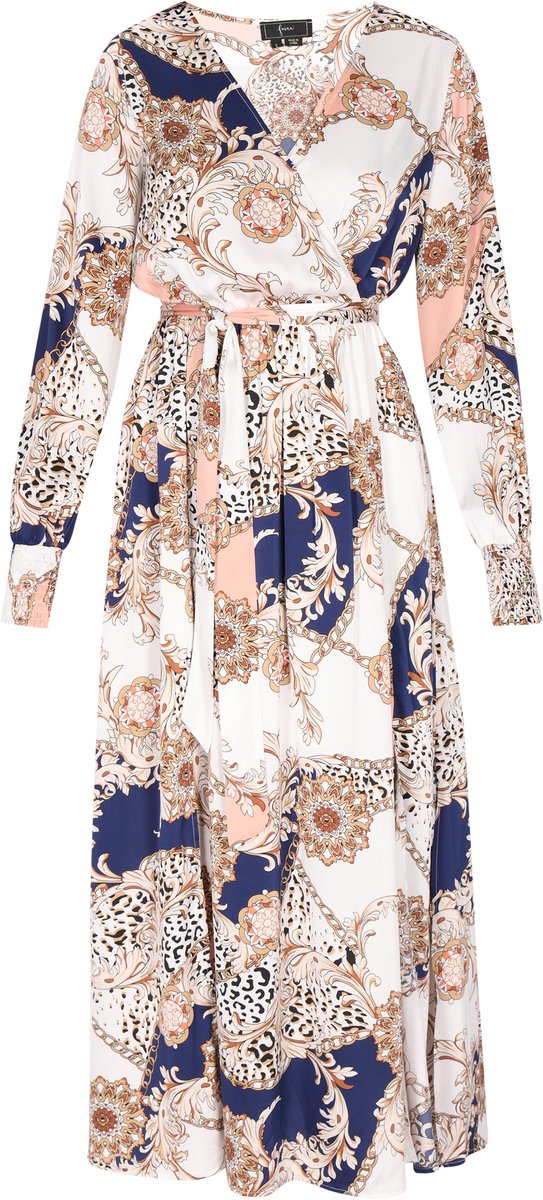 Faina jurk blauw