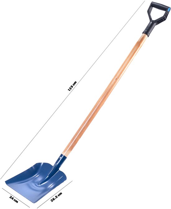 KADAX Opzetstuk ter beschikking gesteld van staal, salla met een Gior Light, Spanje met du-handgreep, aardenzaal, tuinspraak voor zand, kiezen, aarde, tuinzadel (wotch, blauw) van Merkloos	 — afbeelding 5