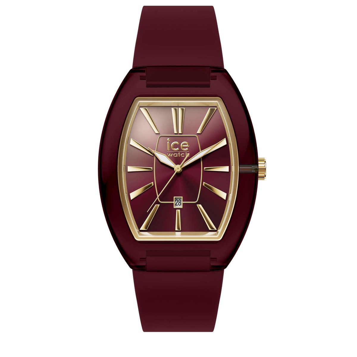 Ice Watch ICE boliday - Dome - Cherry 025183 Horloge - Siliconen - Rood - Ø 40 mm