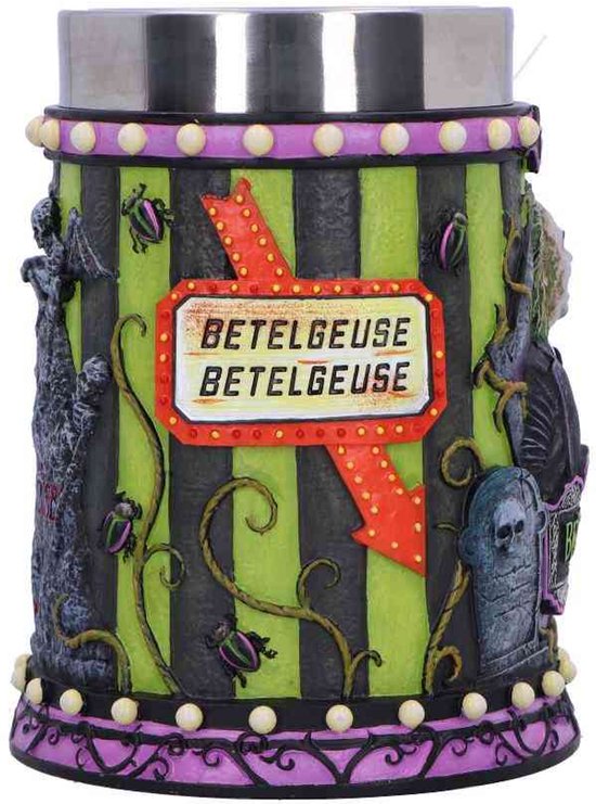 Chope à bière Beetlejuice Nemesis Now - Multicolore
