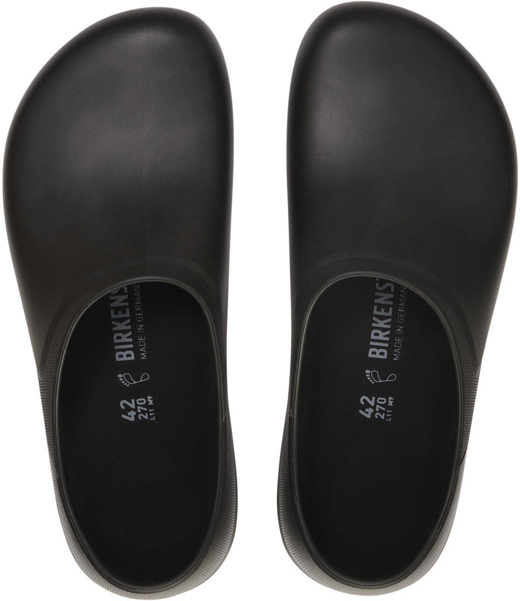 Birkenstock PROFI BIRKI 2.0 POLYURETHANE Clogs - Heren - Zwart