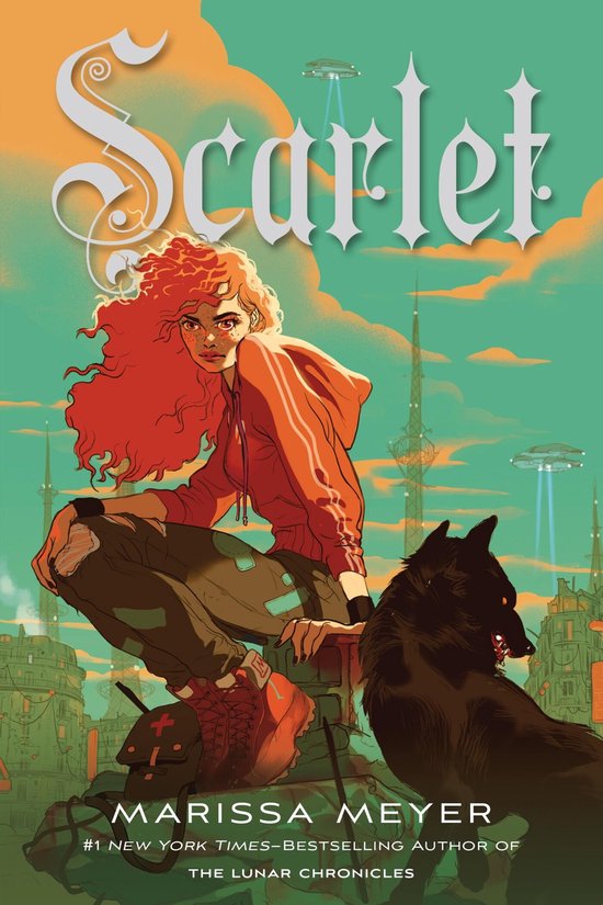 Lunar Chronicles - Scarlet - cover