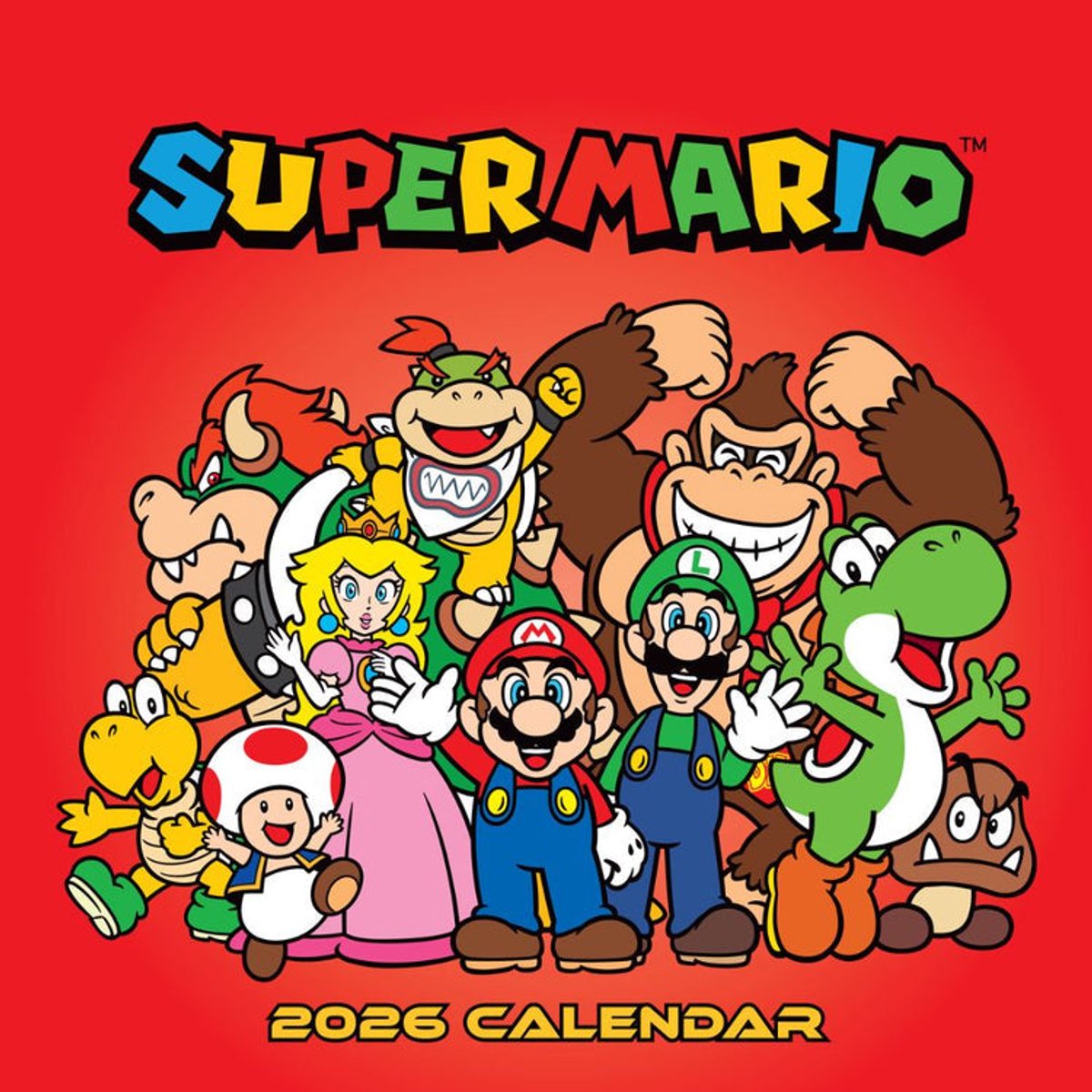 Super Mario Kalender 2026