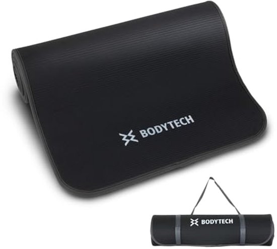 Travel Yogamat van slechts 1 mm dik. Opvouwbaar en licht