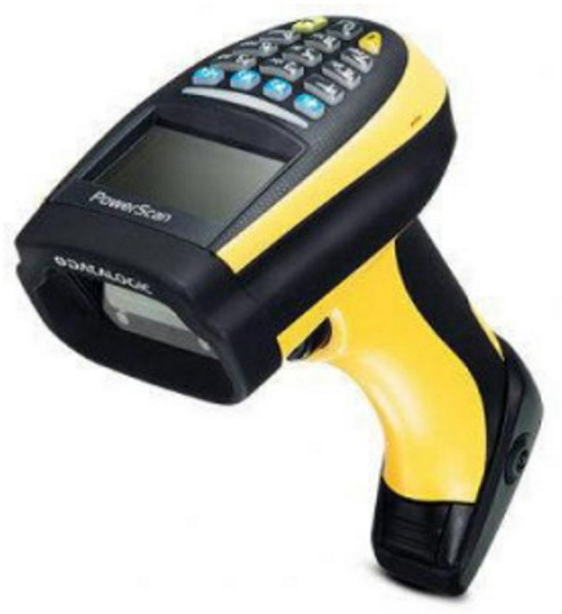 Datalogic PM9100, 1D, multi-IF, disp., RB, zwart, geel