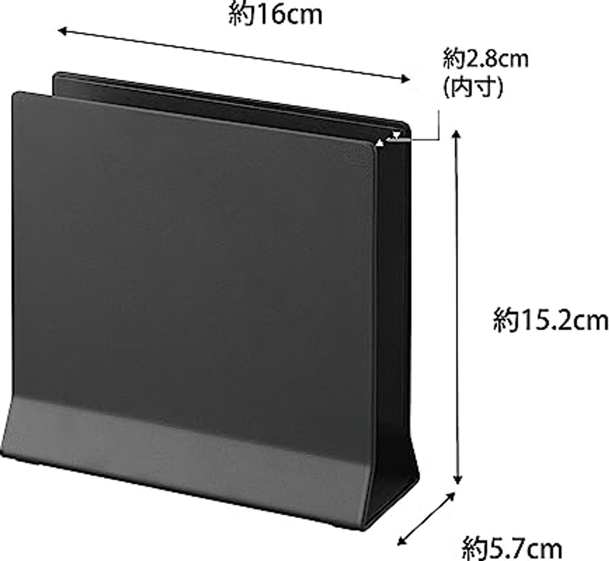 Slanke Laptopstandaard voor Desk, Ruimtebesparend Design, Geschikt voor Notebooks