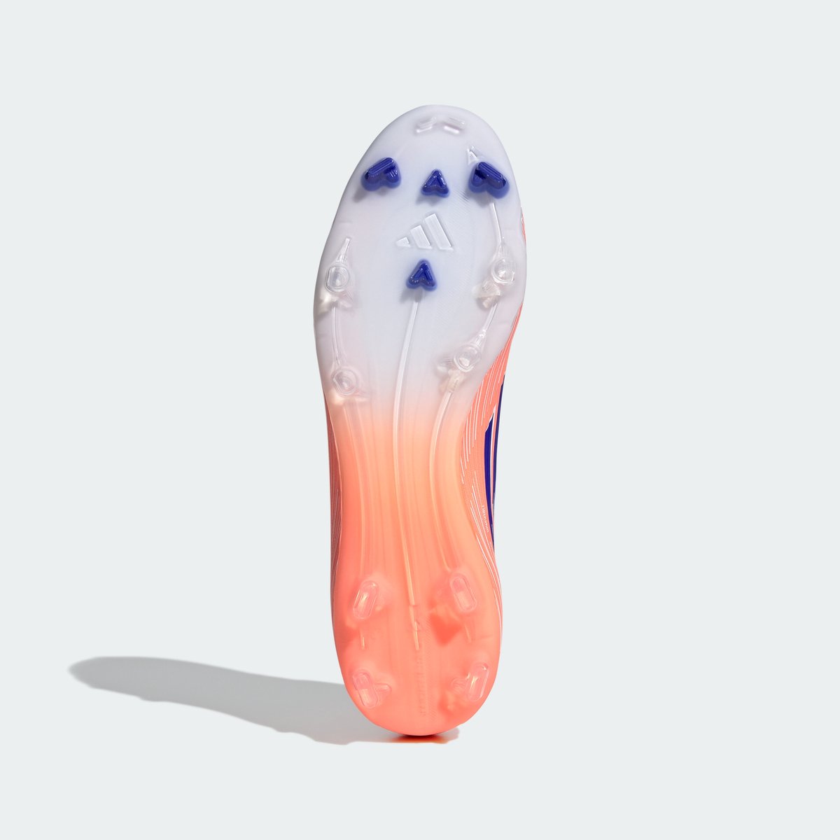 adidas Performance F50 League Mid Firm/Multi-Ground Voetbalschoenen - Unisex - Oranje — cadeau in Sport & Outdoor - foto 4
