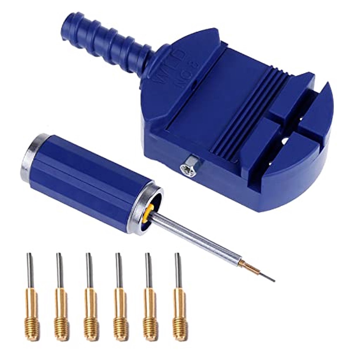 Horlogebandje met 6 reservenaalden en horlogereparatieset - Instelbaar, voor aanpassing en reparatie van horloges