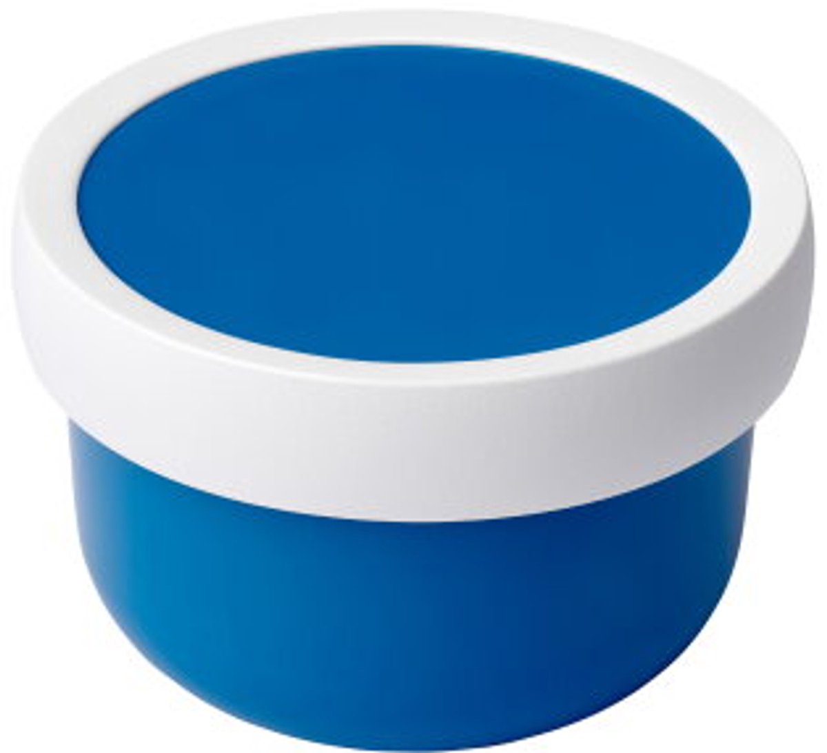 Mepal fruitbox Campus – 300 ml – Inclusief fruitvorkje – Sluit goed af – Snackdoosje – Blue