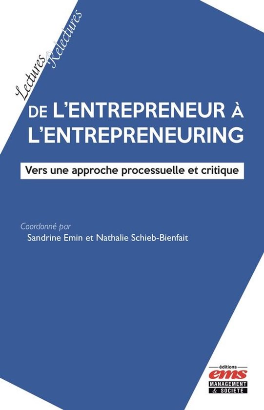 Lectures / Relectures - De l'entrepreneur à l'entrepreneuri ... - cover