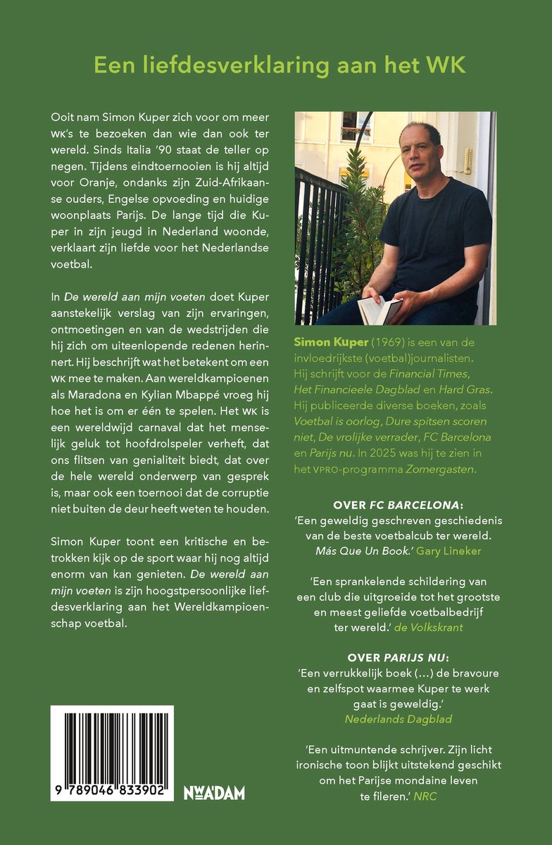 De wereld aan mijn voeten - back cover