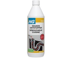 1 x HG Keukenontstopper 1 liter - Keukenontstopper - Gootsteen Verstopping - Biologische Ontstopper - Enzymen - Afvoer Schoonmaken