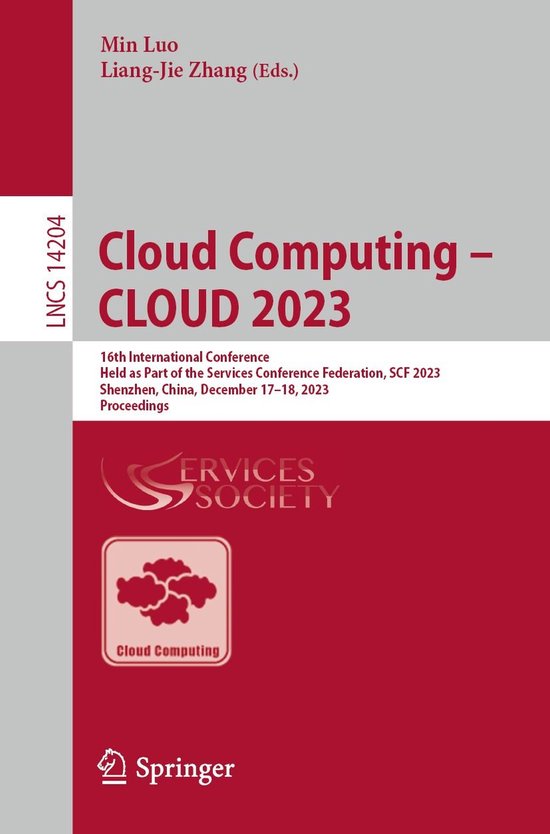 Springer Nature Proceedings Computer Science - Cloud Computi ... - cover