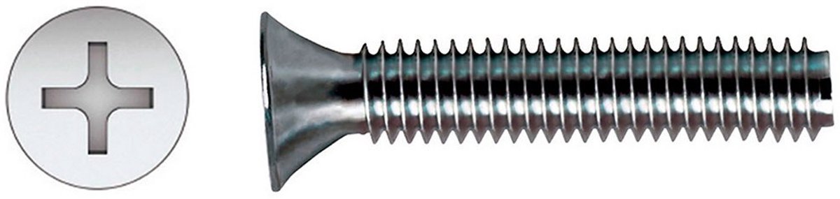 Fadix Metrische schroef M 5x25mm - 8 stuks