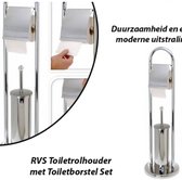 REIKA Toiletrolhouder Saku wandmontage chroom glanzend kopen