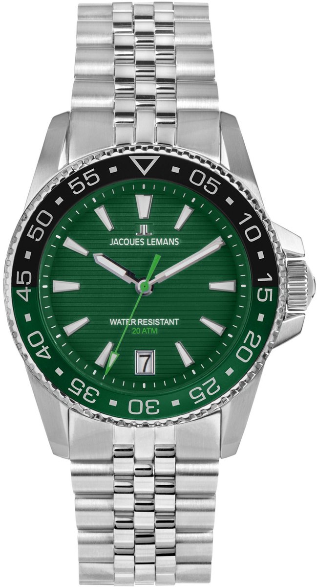 Datum horloge Liverpool Diver Green