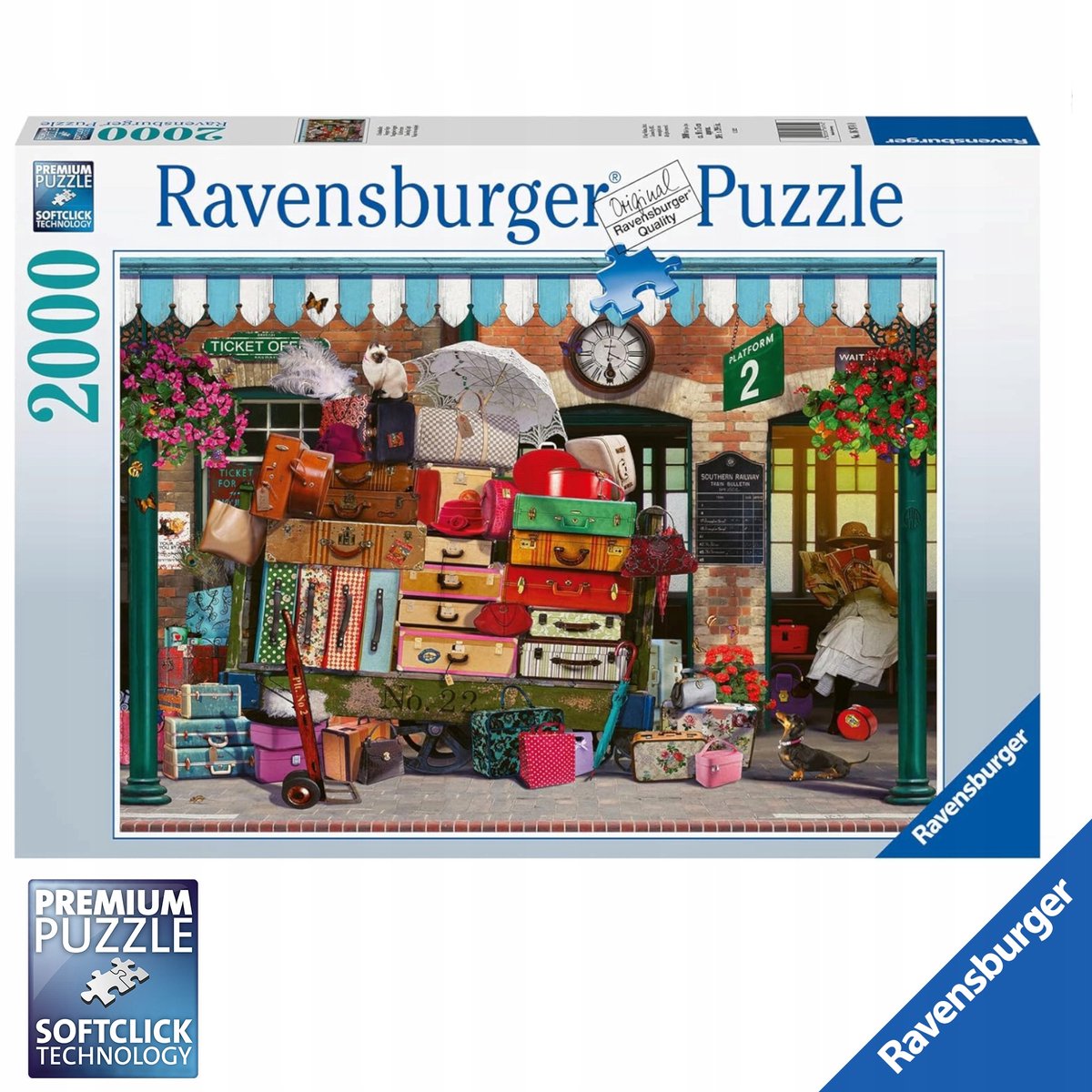 Ravensburger Puzzel 2000 Stukjes Reizend Licht Educatief Speelgoed