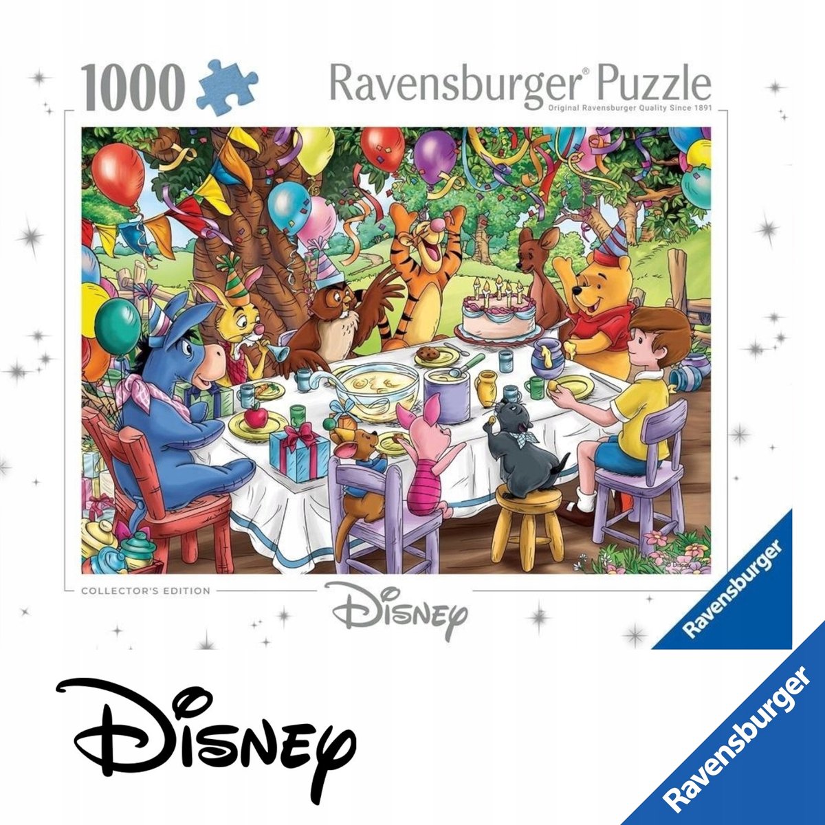 Ravensburger Puzzel 1000 Stukjes Disney Classics Winnie de Poeh