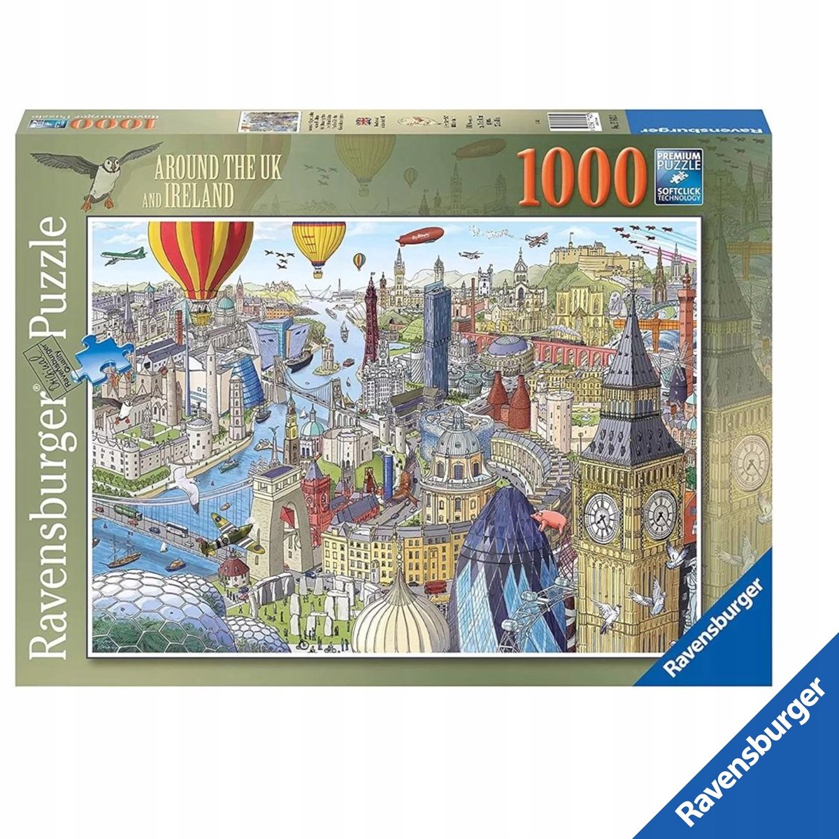 Ravensburger Premium Puzzel 1000 Stukjes Britse Eilanden