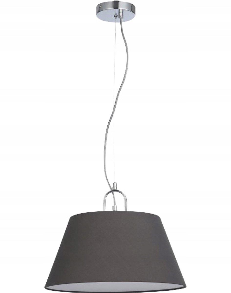 KASEL Hanglamp - Grijs, E27, 40W, Ø40cm