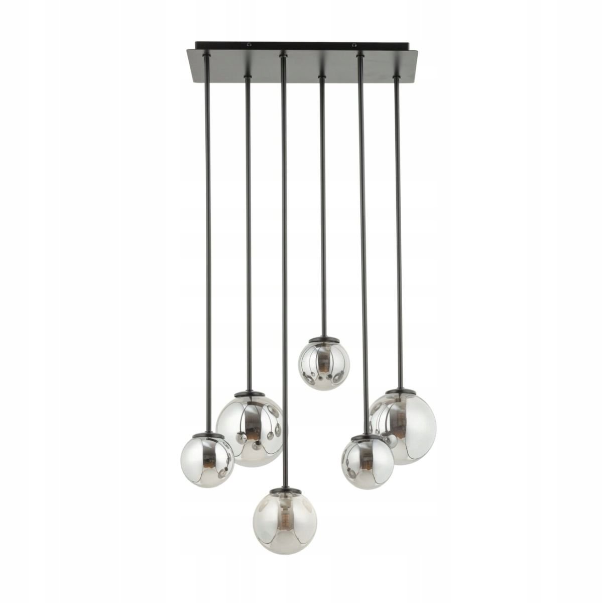 TULIA 6 Hanglamp Sigma Lighting - Modern Zwart/Grijs