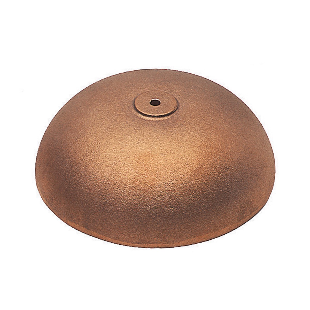 Bronzen gegoten bel, ontbraamd, gezandstraald en geboord, zeer zuivere klank