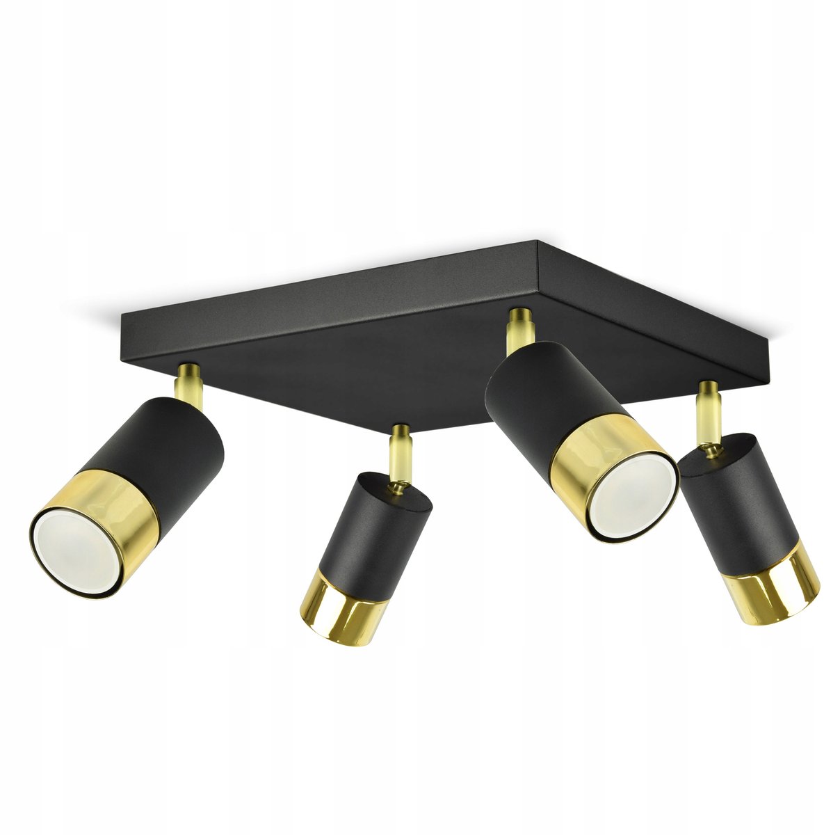 Zwarte Plaindlamp Spot Spot GO10 Mess