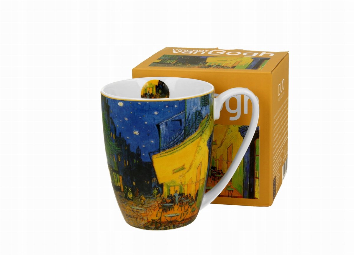 Duo Mok 'Terrace at Night' - Van Gogh, Porselein, 360ml