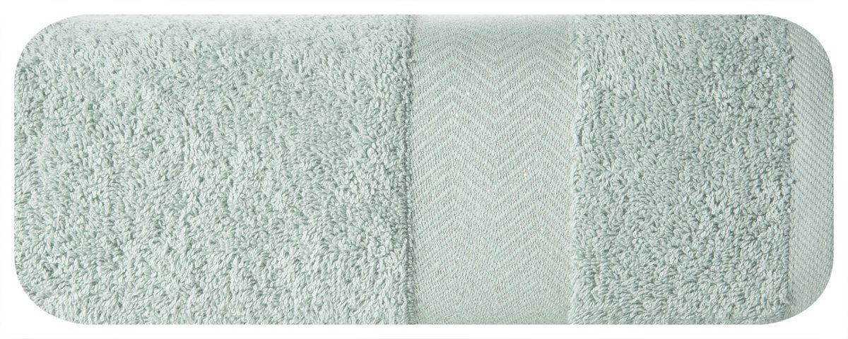 Zachte Mint Groene Badhanddoek 70x140cm 100% Katoen