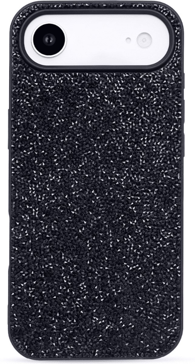 Casemania - Backcover - iPhone 17 Pro - Glitter - Zwart