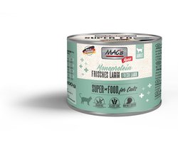 MAC's CAT - Monoproteïne blik 6x200g - Mono Lam
