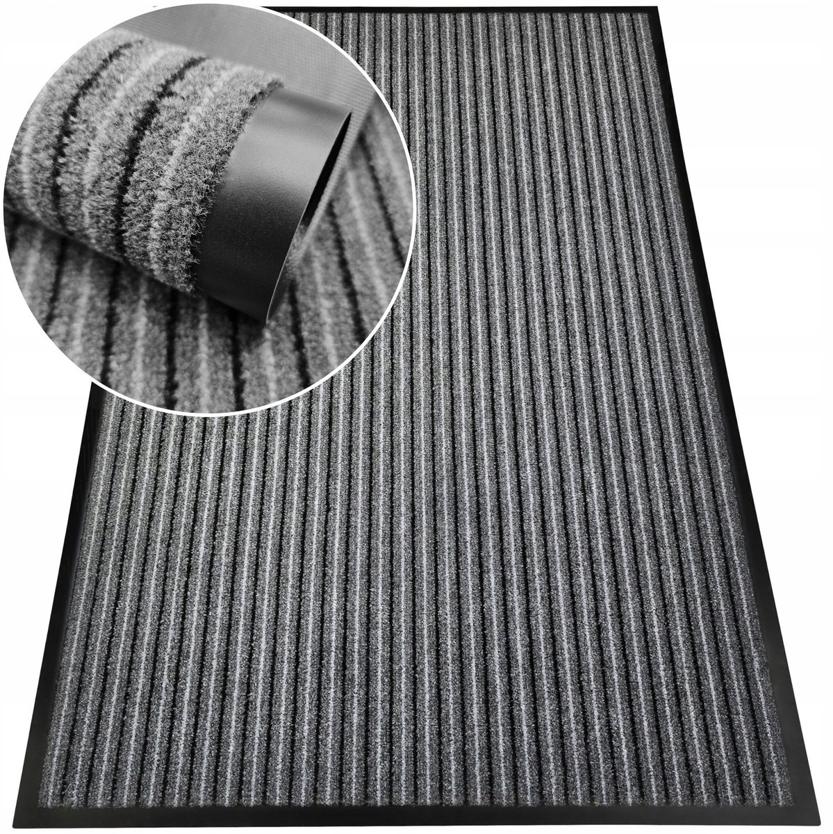 Grijze Instapmat 80x120 cm - Duurzaam & Antislip