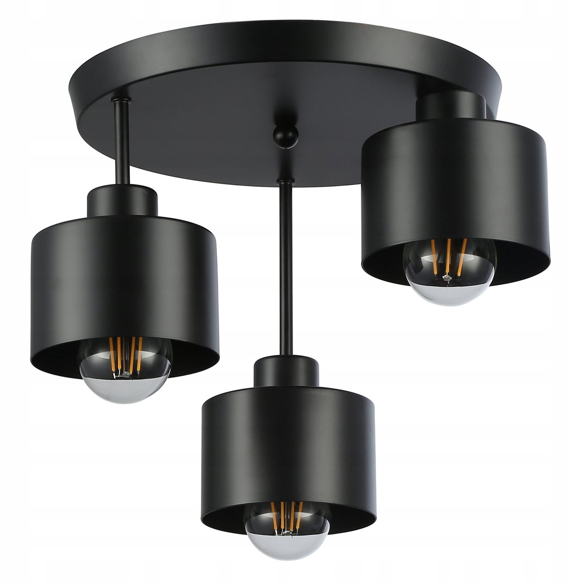 Zwarte Loft Hanglamp E27 - Stijlvolle Verlichting voor Elke Ruimte
