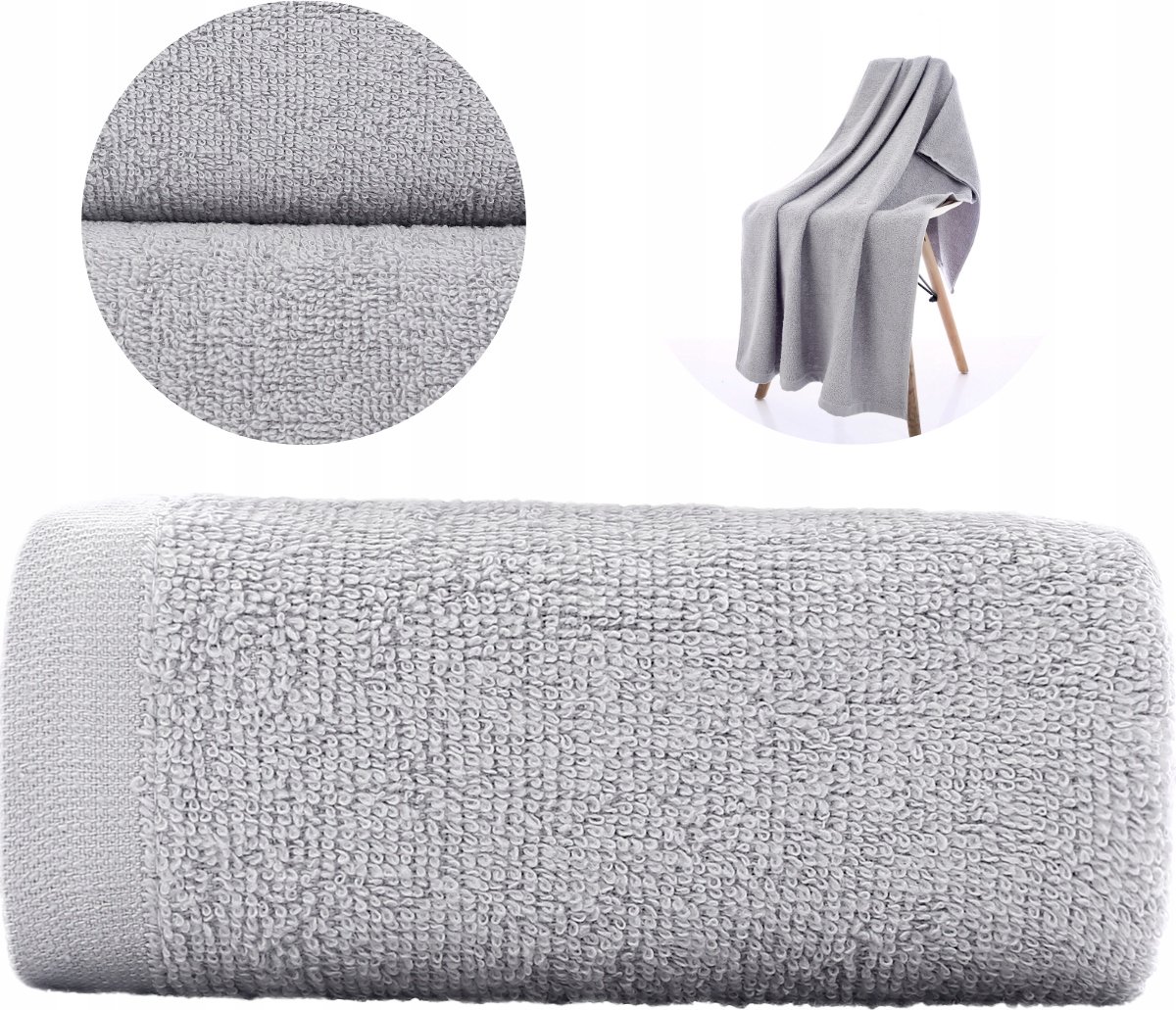 Hotel Kwaliteit Badstof Handdoek 70x140cm - Zacht & Absorberend Katoen