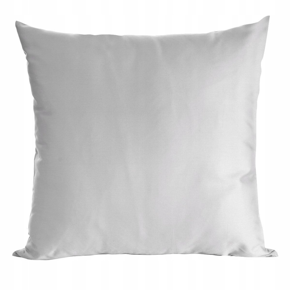 Eurofirany Nova Kussensloop 40x40 cm - Zilverkleurig Katoen Satijn