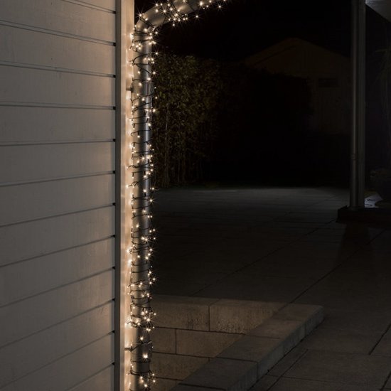 Lichtsnoer voor buiten - 2200K Extra warm wit - 400 LEDs - 28 meter - Kerstverlichting
