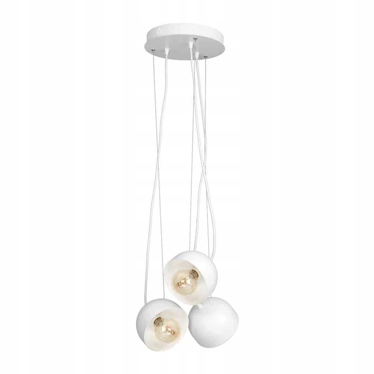 Milagro Ron Hanglamp 3xE27 Mat Zwart Verstelbaar