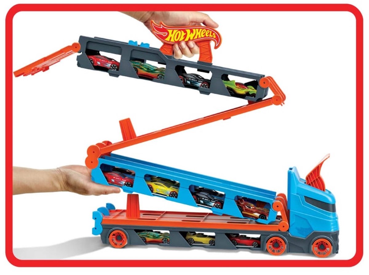 Hot Wheels Speedway Oplegger Speelset - Speelgoedvoertuig — afbeelding 11