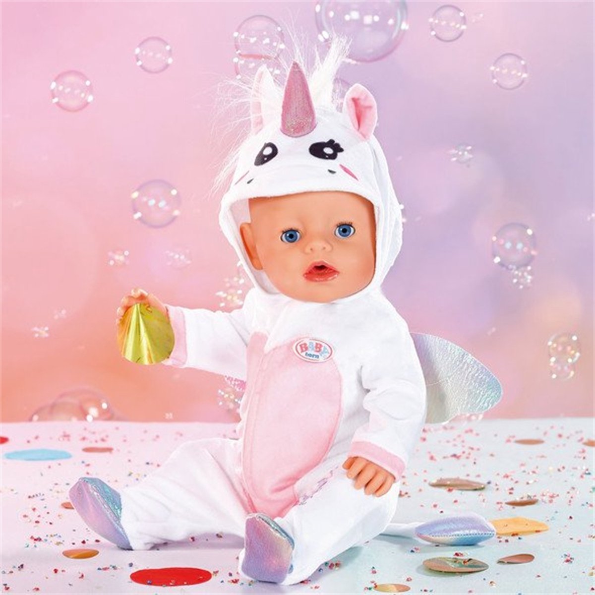BABY born Unicorn Onesie - Poppenkleding 43cm — afbeelding 10