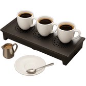 BBQ Board to Keep It Warm, Meat Warmer with Stainless Steel Grill Plate, Grill Goods, Warming Holder for Grilling, Keeping Warm Container, Food with Candles, Food Warming Box, Grill Party