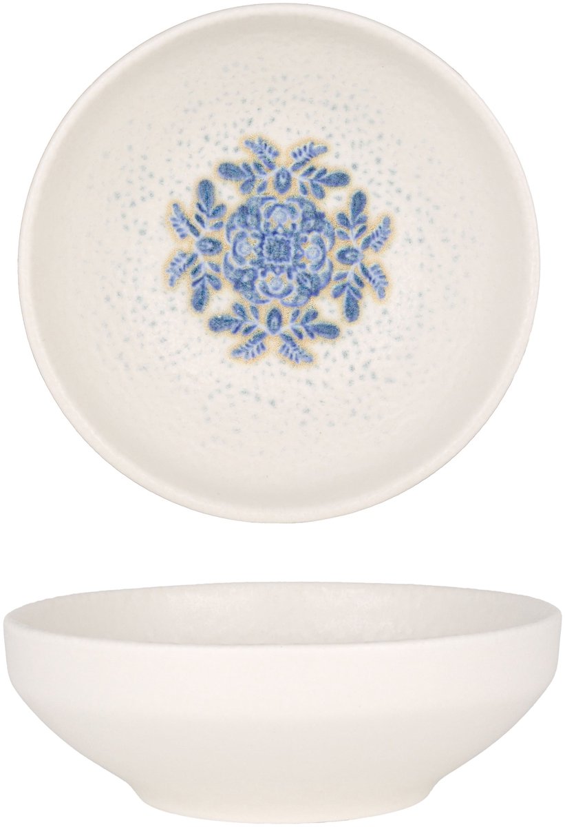 Rinart Serveerschaal - Valeria - Porselein - 13 cm - set van 2