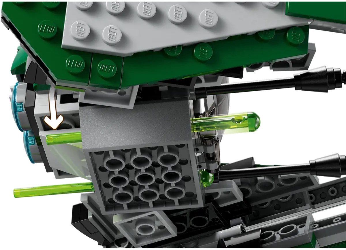 LEGO Star Wars Yoda's Jedi Starfighter - 75360 — afbeelding 3