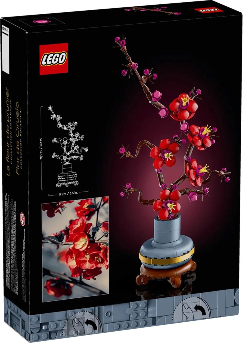 LEGO Icons Japanse abrikoos - Botanical Collection - 10369 — afbeelding 23